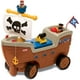 thumbnail image 4 of Little Tikes 2-in-1 Pirate Ship Ride-on Toy Y Playset - Barco pirata Little Tikes 1, 4 of 4