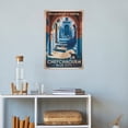 thumbnail image 4 of Motivational Chefchaouen Blue City Poster Retro Travel Inspirational Vintage Wall Art for Home Office Living Room Print Poster, 4 of 8
