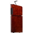 thumbnail image 4 of Pemberly Row Modern Wood Veneer Table Lectern in Mahogany/Walnut, 4 of 7