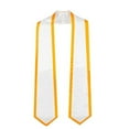 thumbnail image 3 of YWOAGH Graduation Sash 72 Inch Senior Year Ribbon Scarf Casual Solid Color Belt for Commencement Academic Achievement Gold, 3 of 3