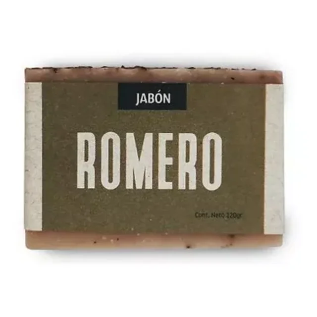 Jabón Romero 120g Volviendo Al Origen Artesanal