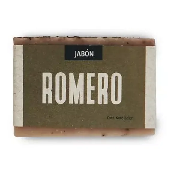 Jabón Romero 120g Volviendo Al Origen Artesanal