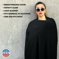 thumbnail image 5 of Car Seat Nursing Breastfeeding Cover | Premium Bamboo Material, 5 of 7
