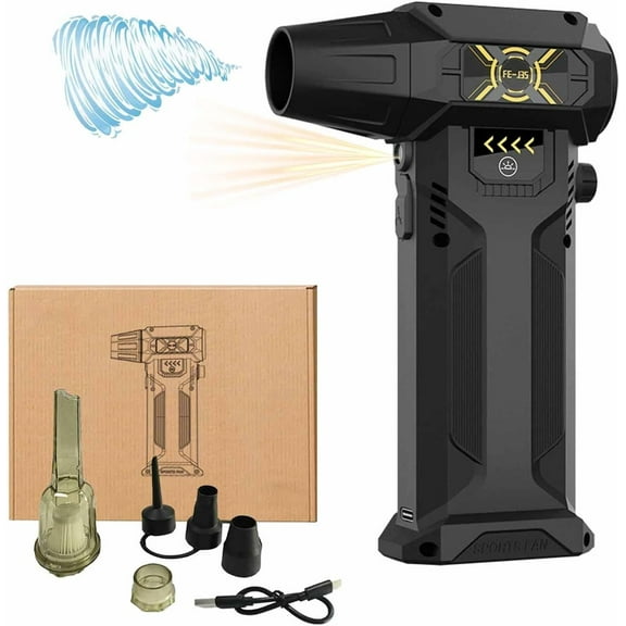 Ac-27 Air Duster, 2025 New Air Duster Ac-27,Compressed Air Duster-150000rpm Electric Air Duster,Keyboard and Pc Clean,Rechargeable Cordless High-Speed Air Blower,for Outdoors,Car,Home