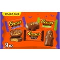 thumbnail image 2 of Trick-or-Treat Ready: Reese’s Milk Chocolate Peanut Butter Shapes Halloween Candy, 9 oz, 3PK, With Olive Green Bowl By ValueNest, 2 of 7