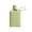 B, variant on Win s Way 240ml Flat Thin Pocket Water Bottle, Transparent Leakproof Travel Container with Silicone Sleeve for Gym Juice Daily Drinks