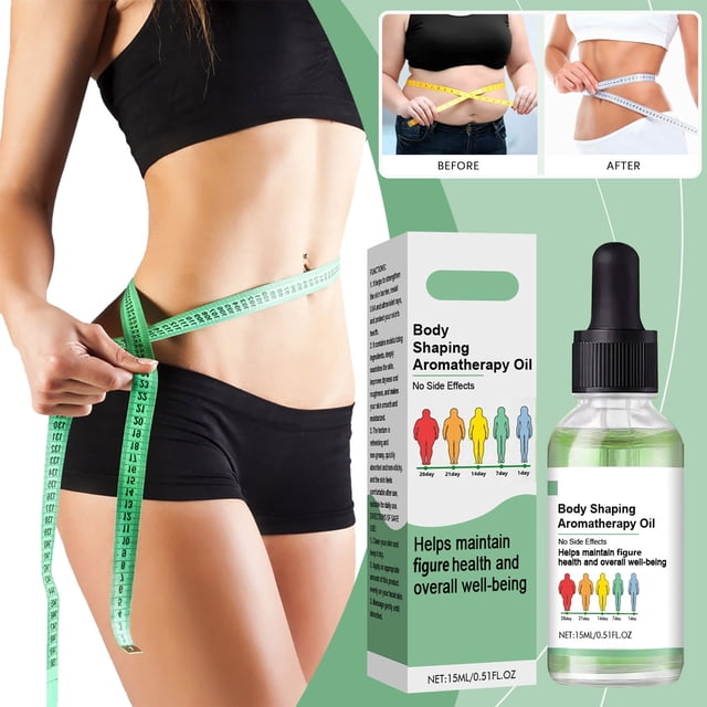 Fiudx Aceite Reductor Corporal, Esencia Adelgazante And Fórmula Ligera para Masajes, Crema Reafirmante Nutritiva de Rápida Absorción, Uso En Abdomen y Piernas, Rutina Diaria de Bienestar, 15 Ml, Sens