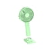 thumbnail image 1 of Inteprter Ventilador de refrigeración portátil recargable ajustable de 3 velocidades, enfriador portátil para clima cálido, soporte para Accesorios para electrodomésticos Verde, 1 of 1