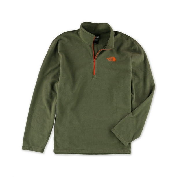 Forro Polar Sudadera North Face Hombre Verde Suéter De Forro Polar