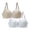 Dark Blue, variant on Wireless Bras for Women No Underwire Full Coverage Padded Push Up Wirefree Bras Seamless Bralette Soft Comfort Everyday Plus Size Womens Bras Light Purple,100D