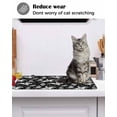 thumbnail image 6 of Large Induction Cooktop Protector Mat Western Cowboys Stove Top Covers for Electric Stove, Vintage Desert Cactus Horseshoe Black Decorative Stove Burner Cover Mats, Glass Top Stove Cover, 6 of 7