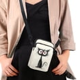 thumbnail image 4 of HELLHERO Cartoon Cat Sling Bag with Adjustable Strap Travel Crossbody Purse Stylish Polyester, 4 of 7