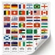 thumbnail image 2 of Set de póster de tela Copa Mundial 2026 60x90 cm con stickers, 2 of 3