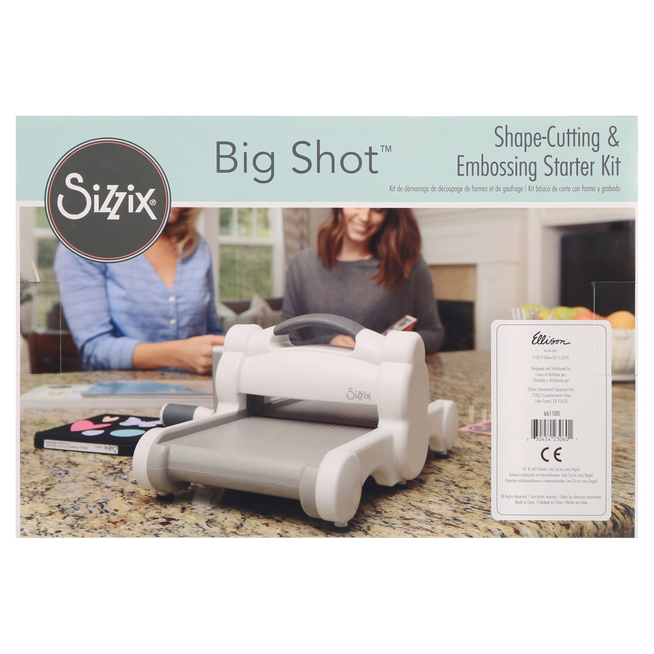 Sizzix Big Shot Express Machine Only - White & Gray - Marco's Paper