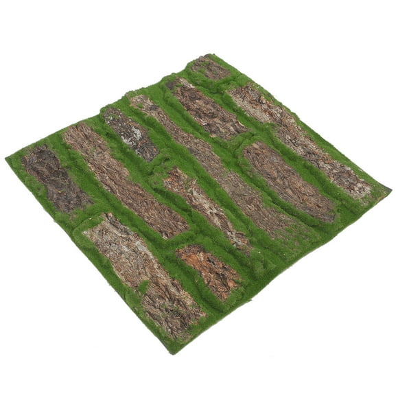 WRITWAA Artificial Grass Mat 19.65x19.65in Silk Cotton for Easy 1Set