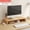 B, variant on Monitor Riser Stand - Ergonomic Laptop Stand Desk Organizer Keyboard Storage