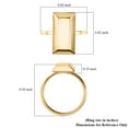 thumbnail image 5 of LUXORO 10k Solid Gold Rings for Women Size 5 - Wedding Band Gold Jewelry for Women Engagement Birthday Gifts for Her 1.75 Grams, 5 of 5
