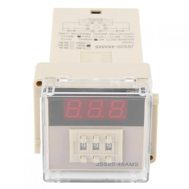 Power On Delay Timer Relay, Adjustable Power On Timer Relay Long Life ...