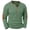 Green, variant on Men Ribbed Knit Long Sleeve Henley Shirt V Neck Top with Elbow Patches Slim Fit Soft Stretchy Casual Pullover