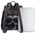 thumbnail image 3 of Fotbe Royal Skull With Golden Crown Mochila Bolso con Estampado para Mujer, Mochila Antirrobo de Nylon Impermeable, Bolsa Ligera de Hombro, 3 of 4