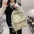 thumbnail image 2 of 1pc Simple Fashion Schoolbag, Large Capacity Versatile Casual Backpack, 2 of 5