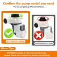 thumbnail image 2 of Bomba de desagüe para lavadora Modoo W11399437 W11259498 B25-3A04 OEM, 2 of 8
