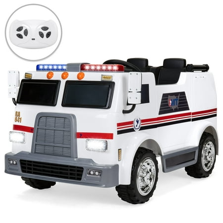 Best Choice Products 12V RC Ambulance Ride-On with USB Port, LED Lights and Sounds, (Best Laptop Computers Under $400)