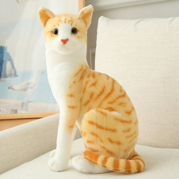 QIPOPIQ Clearance Plush Toys Animals Kids Simulation Plush Birthday Party Gifts Doll Cats Plush Toys Birthday Gift
