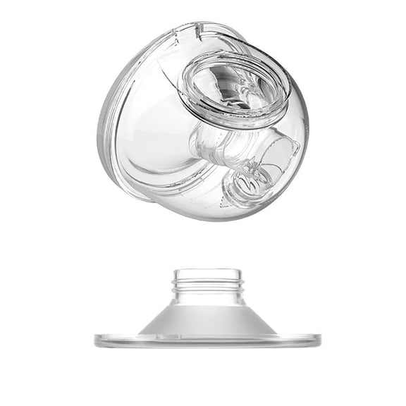 Milk Collector Cup, Breast Pump Flange 24mm, Compatible with S9/S10/S12 Wearable Breast Pump, Breast Pump Accessoriess