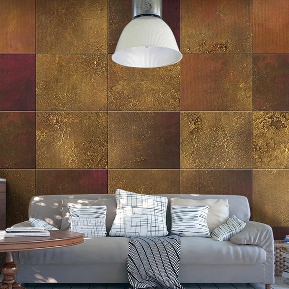 Repeating Wallpaper Roll - Cosmic Gold - 32.8'L x 19.7"W
