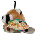 thumbnail image 2 of Petmate Zoobilee Mini Squatters Soft Plush Dog Toy, Racoon, Medium 4", Pack of 1, Brown, 2 of 4