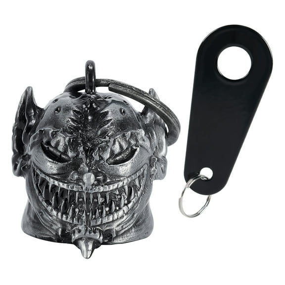 Dream Apparel Motorcycle Bell for Biker Good Luck Riding Bells with Hanger Motorcycle Accessory or Keychain for Luck Rider Gift