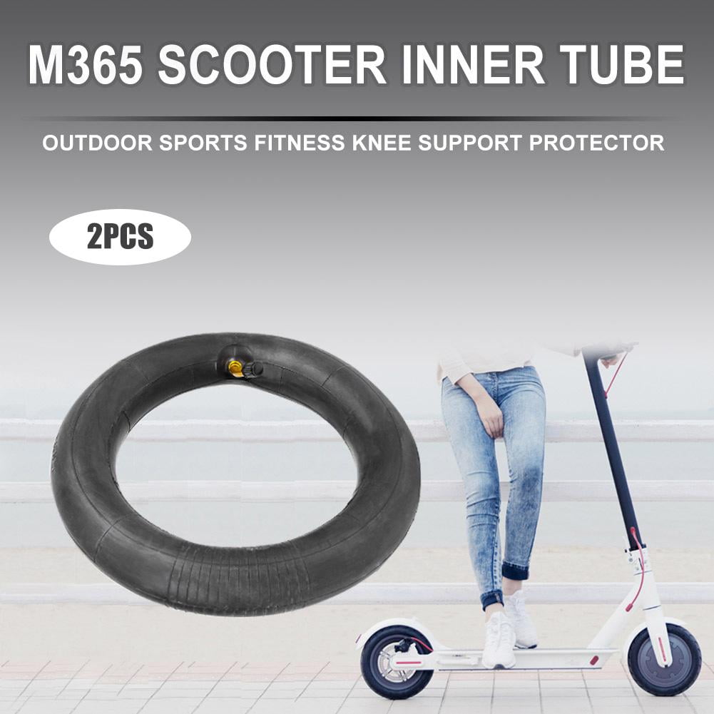 Scooter 2pcs Inner pneus gonflables 8.5 in environ 21.59 cm Skateboard Tube pour M365 Noir 