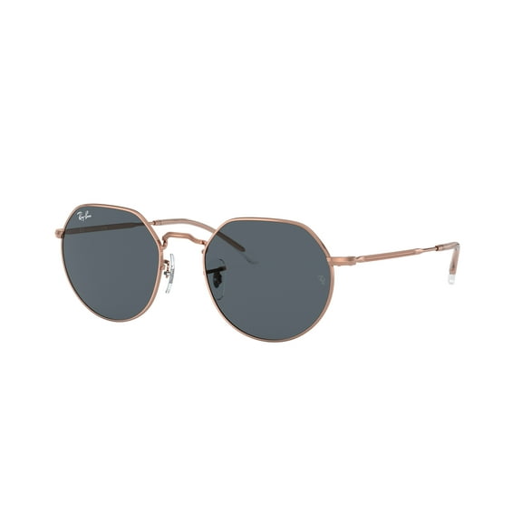 Sunglasses Ray-Ban RB 3565 9202R5 Jack Rose Gold Blue