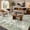 Green, variant on UERMEI 5'x7' Washable Area Rugs for Living Room, Modern Abstract Printed Carpet, Non Slip Indoor Rug for Bedroom Home Decor Carpets, Speckles Green