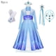 thumbnail image 4 of Disfraz de princesa Elsa de Frozen 2 para niña, disfraz de reina de la nieve, Cosplay de fantasía para fiesta de carnaval, ropa bonita para niños de 3 a 8 años, 2024, 4 of 4
