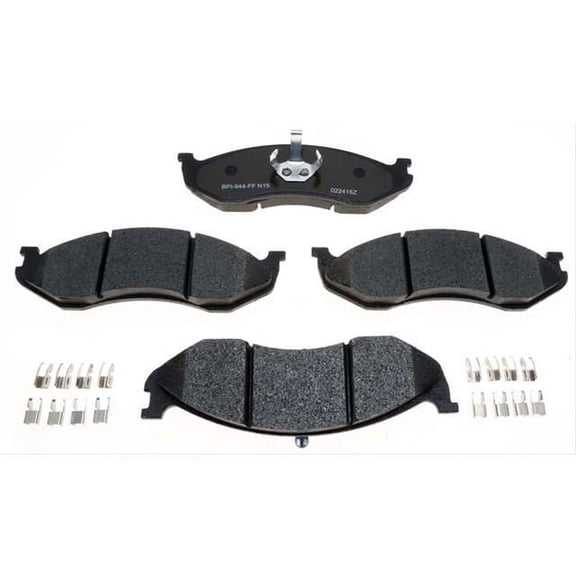 Front Brake Pad Set - Compatible with 1990 - 2001 Jeep Cherokee 1991 1992 1993 1994 1995 1996 1997 1998 1999 2000