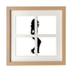 thumbnail image 1 of Marco de pared Unbranded El pelo rizado Hot mujer hermosa Pantalla de escritorio 4 aperturas, 1 of 4