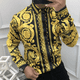 thumbnail image 2 of Camisas de lujo de moda 2024 para hombre, camisas con solapa de manga larga con estampado de imagen para hombre, camisas hawaianas casuales de fiesta callejera, tallas grandes S-5XL, 2 of 4