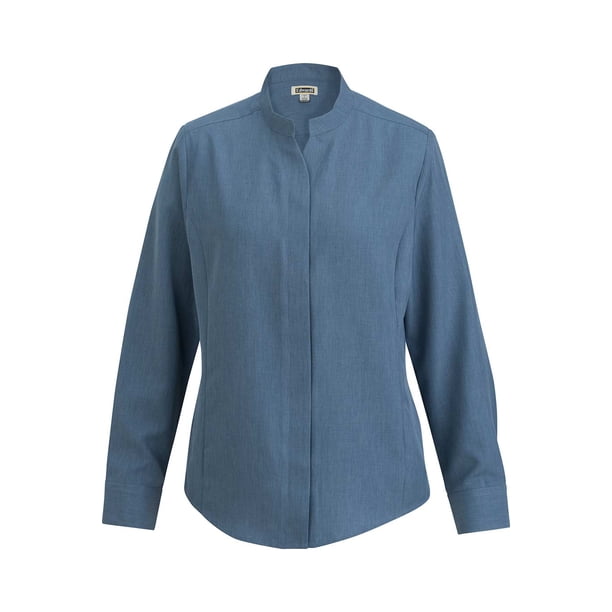EDWARDS LADIES STAND-UP COLLAR SHIRT main image 0