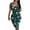 Army Green dress for women 2023, variant on Wycnly Dresses for Women 2024 Night CLub Party Sexy Bodycon Midi Dresses Sleeveless Scoop Neck Floral Print Summer Knee-Length Formal Dress Pink xl Under $5