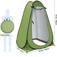 thumbnail image 6 of Privacy Shower Tent, Pop up Portable Camping Tent, Outdoor Toilet Changing Dressing Room, Instant Privacy Shelter for Picnic Waterproof Bathroom, 6 of 6