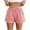 Red, variant on hotojiny Women Plaid Boxer Shorts Cute Cozy Summer Ruffle Hem Pajama Bottoms Lounge Elastic Waist Pj Shorts Sleepwear
