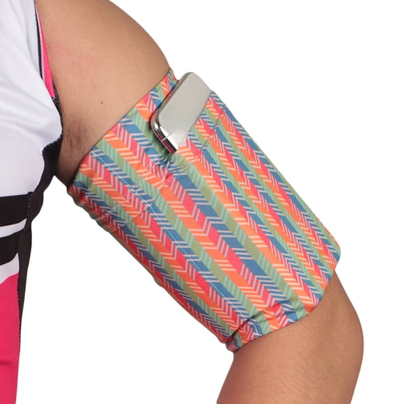 Universal Sports Armband for Running Climbing and Fitness Secure Elastic Phone Holder with Large Capacity Wrist Strap