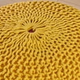 thumbnail image 6 of Belle Knitted Cotton Pouf, 6 of 6