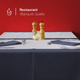thumbnail image 4 of Gee Di Moda Rectangle Tablecloth - 90 x 132" Inch - Black, 4 of 6