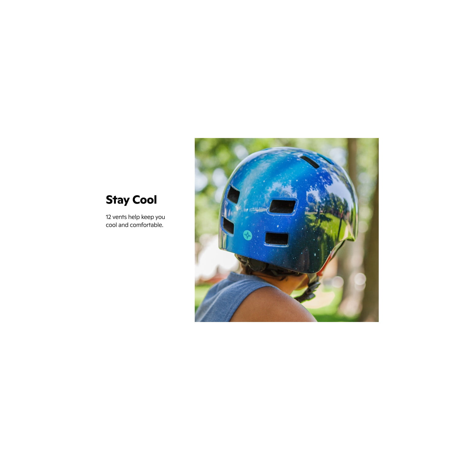 Schwinn Prospect Bike Helmet for Kids & Tweens, Ages 8+, Blue