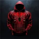 thumbnail image 4 of MINISO Boys Girls Hoodies Spiderman Men's Hoodies 3D Printing New Pullover Marvel Men's Hoodies Oversized Men's Clothing, 4 of 5