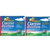 4 Pack - Bayer Claritin Children's Grape Chewable Home and Away Pack (60ct + 10ct) 1 ea