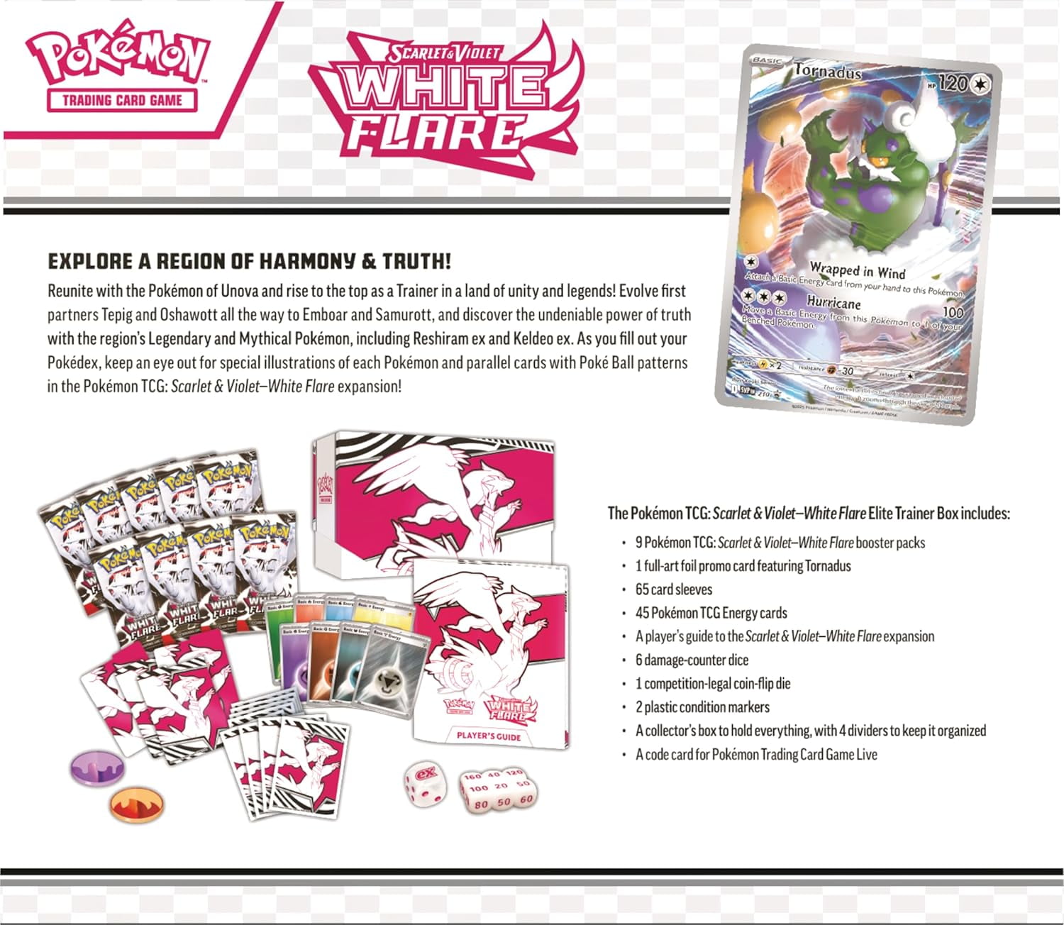 Pokemon SV10.5 White Flare Elite Trainer Box  Limited Edition Collectible  Deal - Walmart.com